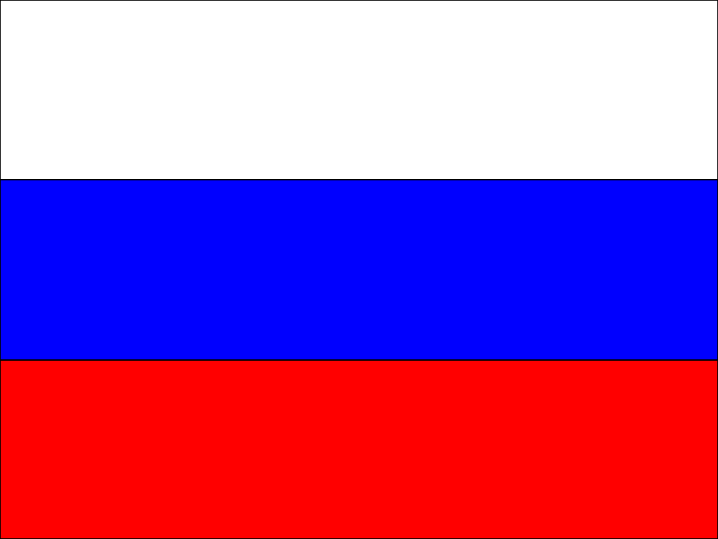 Fahne Russland